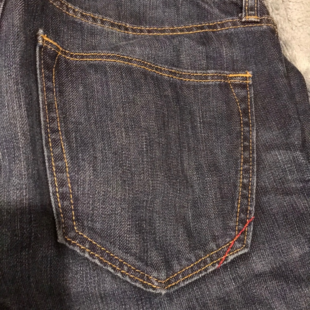 Banana Republic jeans men 30 x 30 Relaxed fit Soft Denim authentic med blue EUC - Picture 5 of 7